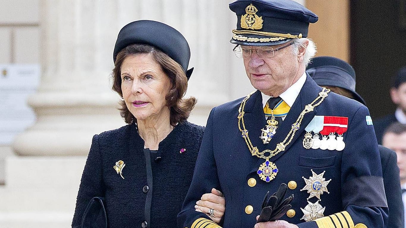 Silvia und Carl Gustaf von Schweden: Ihre Freundin ist gestorben.