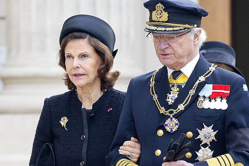 Silvia und Carl Gustaf von Schweden: Ihre Freundin ist gestorben.