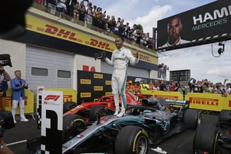 Obenauf: Mercedes-Pilot Lewis Hamilton siegte 2018 in Le Castellet.