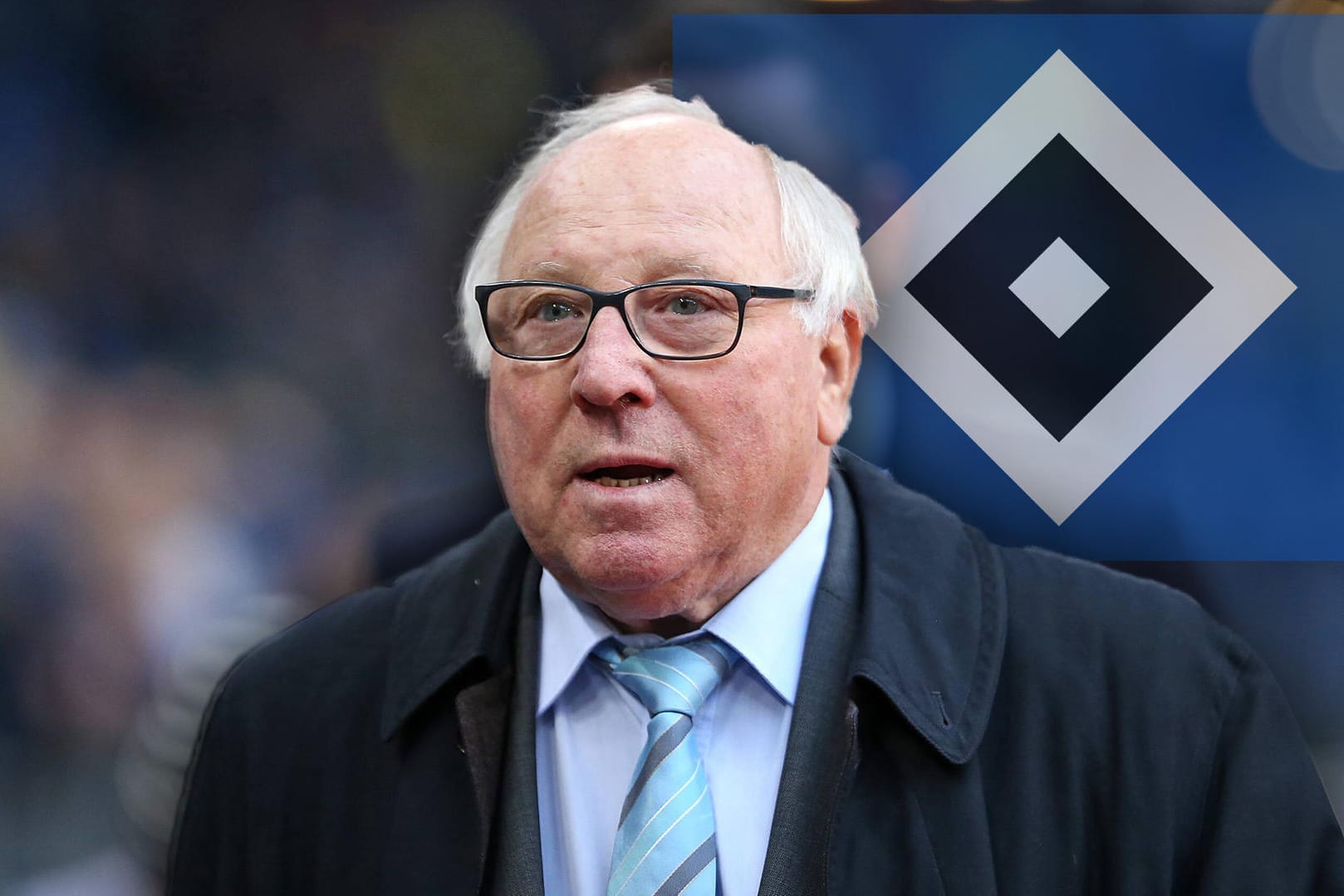 0Klublegende: Uwe Seeler spielte fast 20 Jahre für den Hamburger SV: