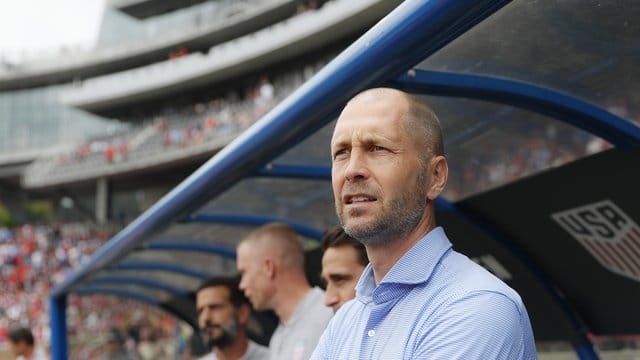 Gregg Berhalter (r) holte mit seinem Team zum Start in den Gold Cup einen ungefährdeten Sieg über Guyana. Gregg Berhalter (r) holte mit seinem Team zum Start in den Gold Cup einen ungefährdeten Sieg über Guyana.