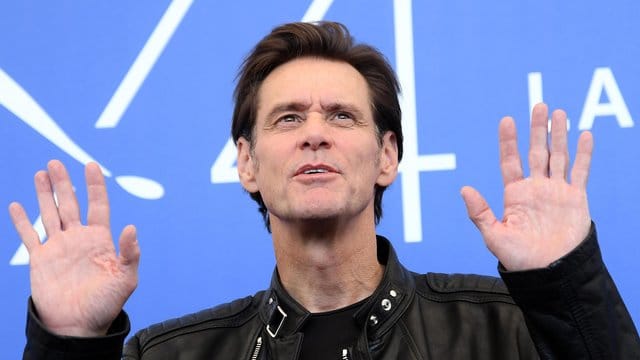 Lasst das Leben laufen: Jim Carrey in Venedig 2017.