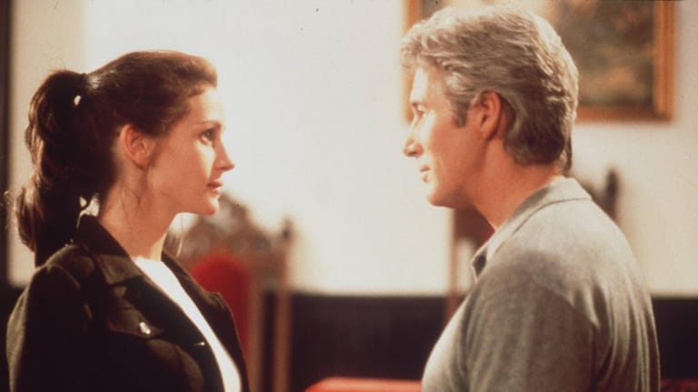 "Die Braut, die sich nicht traut": Nach "Pretty Woman" standen Julia Roberts und Richard Gere für diesen Film wieder gemeinsam vor der Kamera.