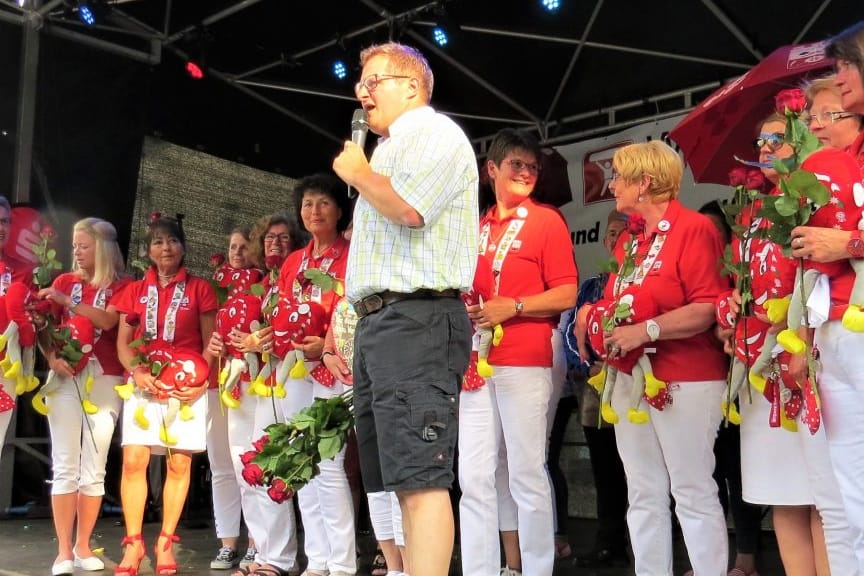 Die Paginnen: In diesem Jahr gewannen sie den Pokal beim Hasper Kirmesumzug.