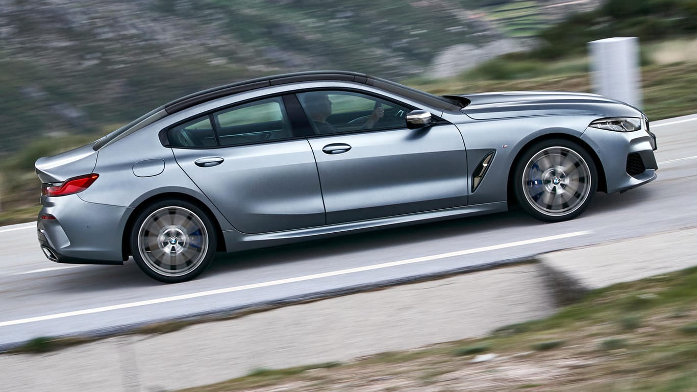 Länger und mit mehr Sitzgelegenheiten: BMW bringt im September das neue 8er Gran Coupé auf den Markt.