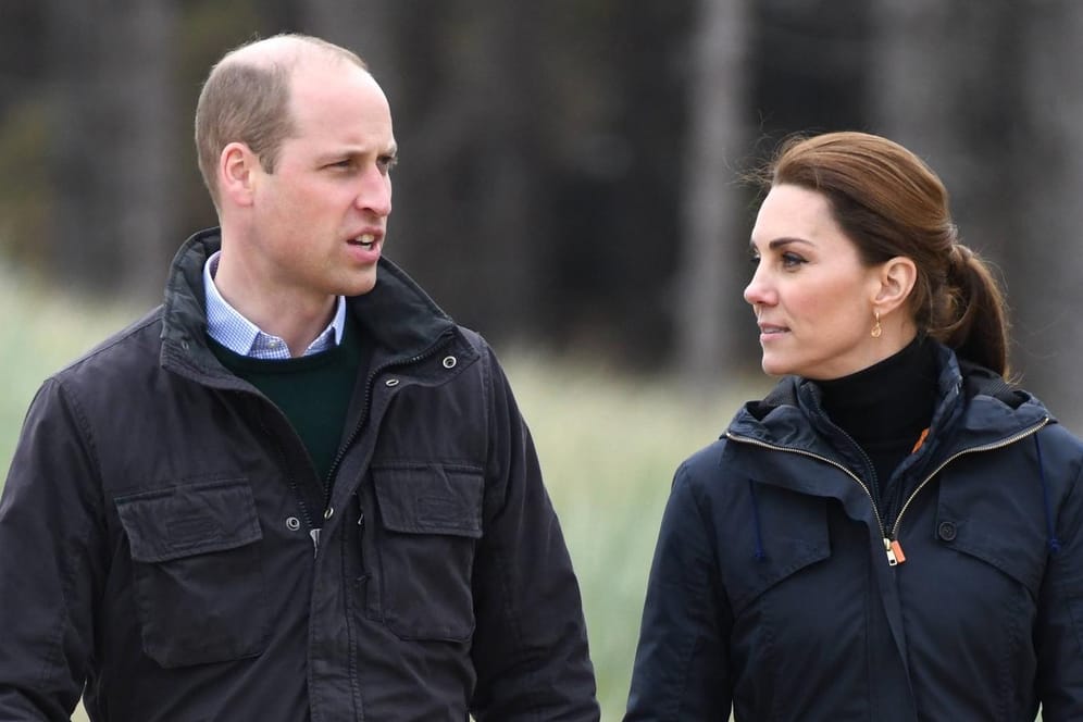 Prinz William und Herzogin Kate: Das Paar war in einen Unfall verwickelt.