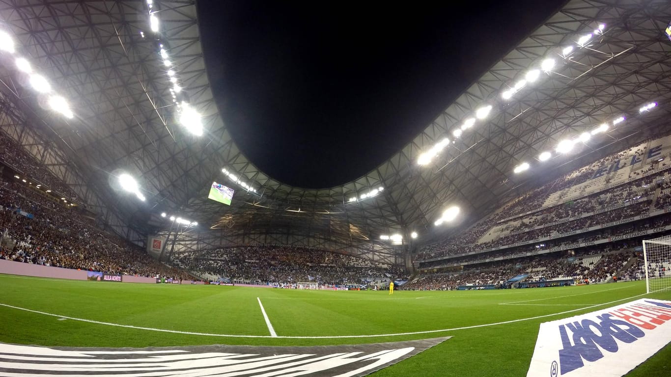 Stade Velodrome: Heimstätte von Olympique Marseille. Der Klub hat gegen das Financial Fairplay verstoßen.
