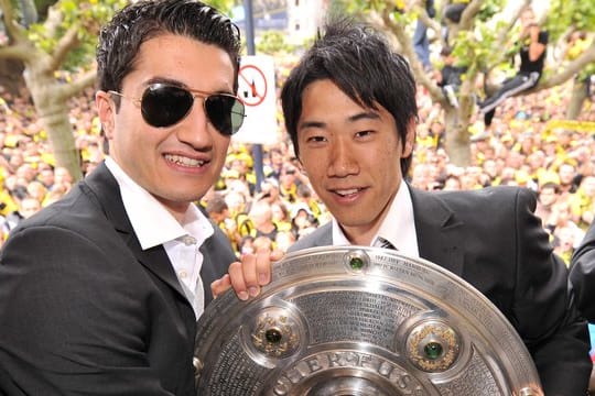 Zwei der verlorenen Söhne von Borussia Dortmund: Nuri Sahin (l) und Shinji Kagawa.