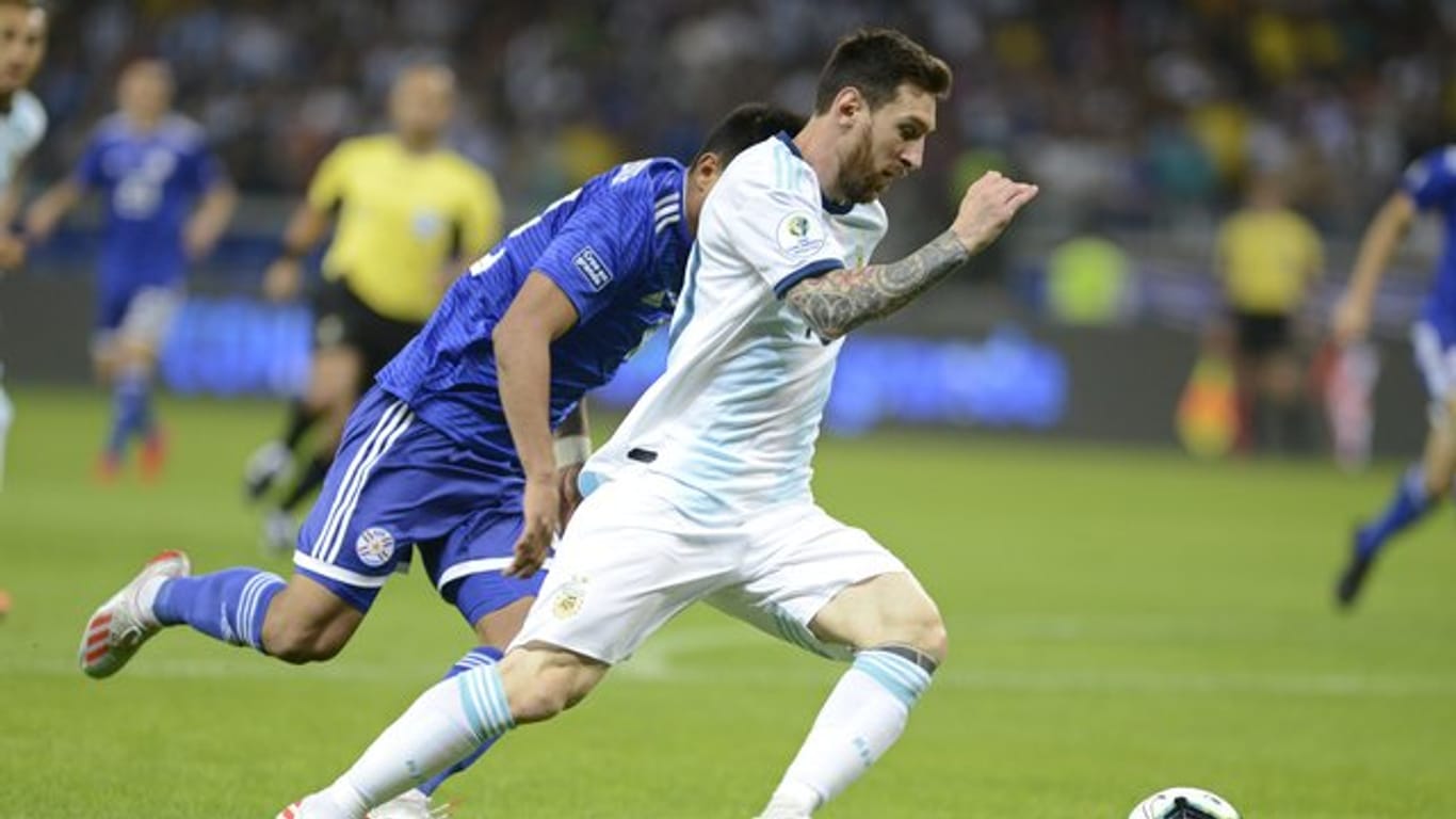 Steht mit Argentinien bei der Copa América vor dem Aus: Lionel Messi.