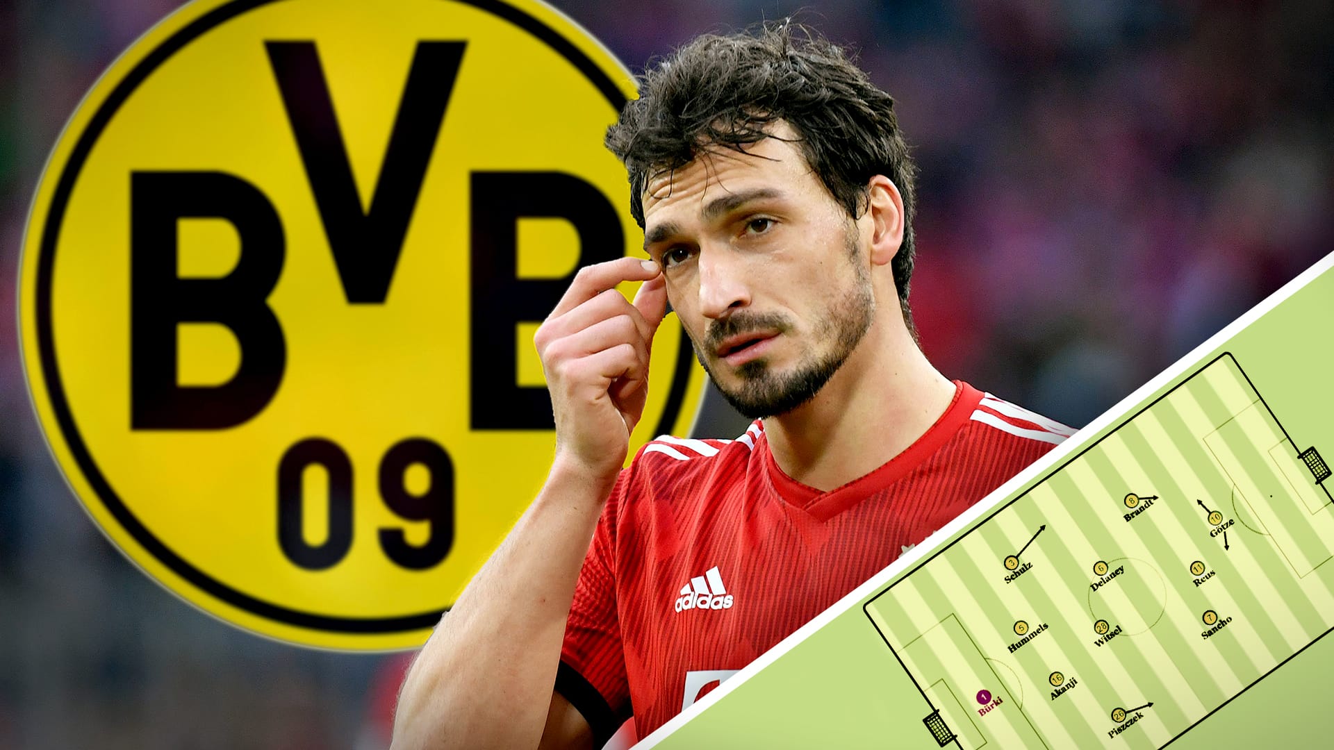 Mats Hummels kehrt nach drei Jahren beim FC Bayern zum BVB zurück.