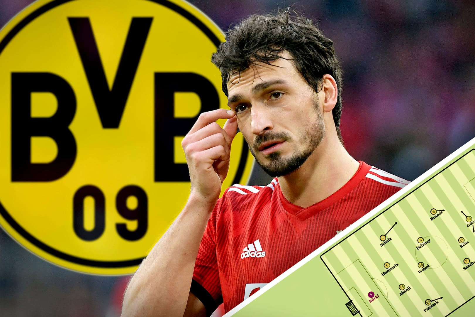 Mats Hummels kehrt nach drei Jahren beim FC Bayern zum BVB zurück.