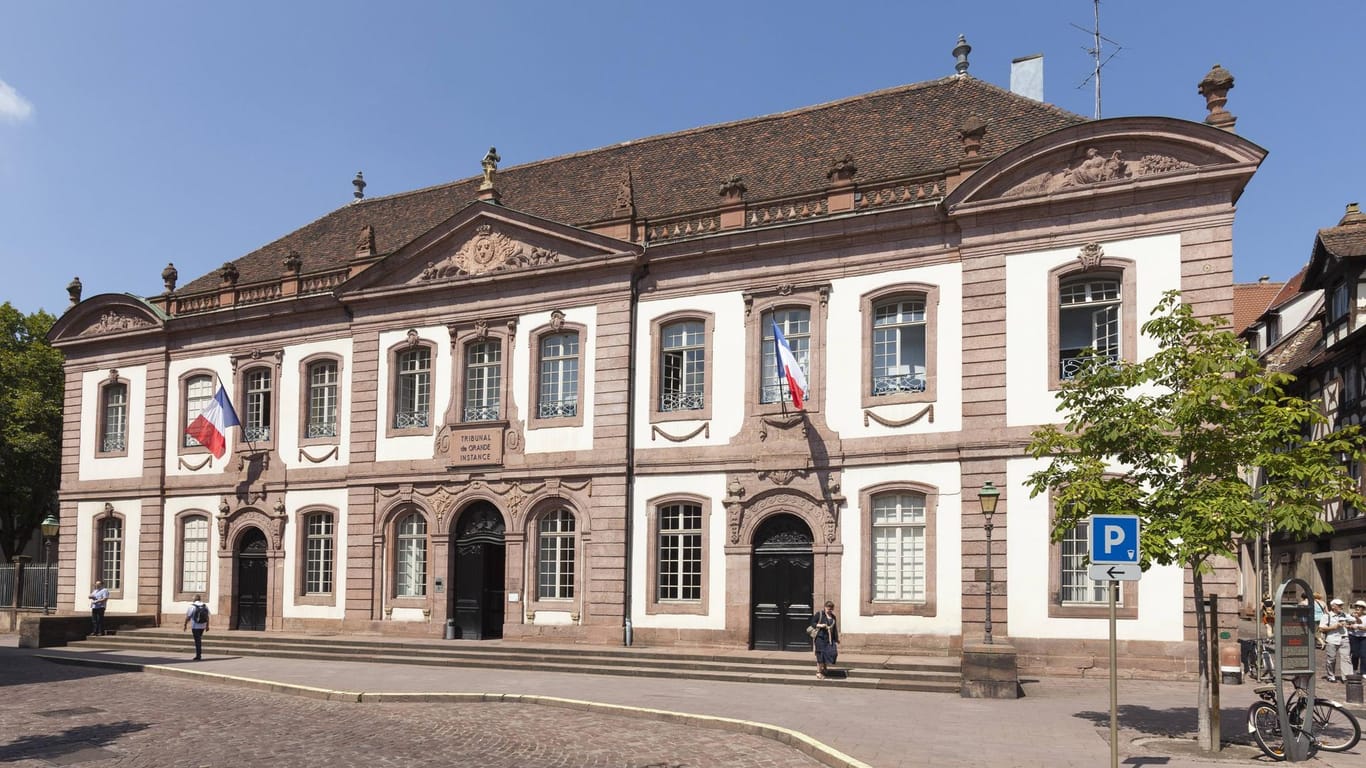 Das Gerichtsgebäude in Colmar: Hier muss sich eine Mutter wegen der Tötung von fünf Neugeborenen verantworten.