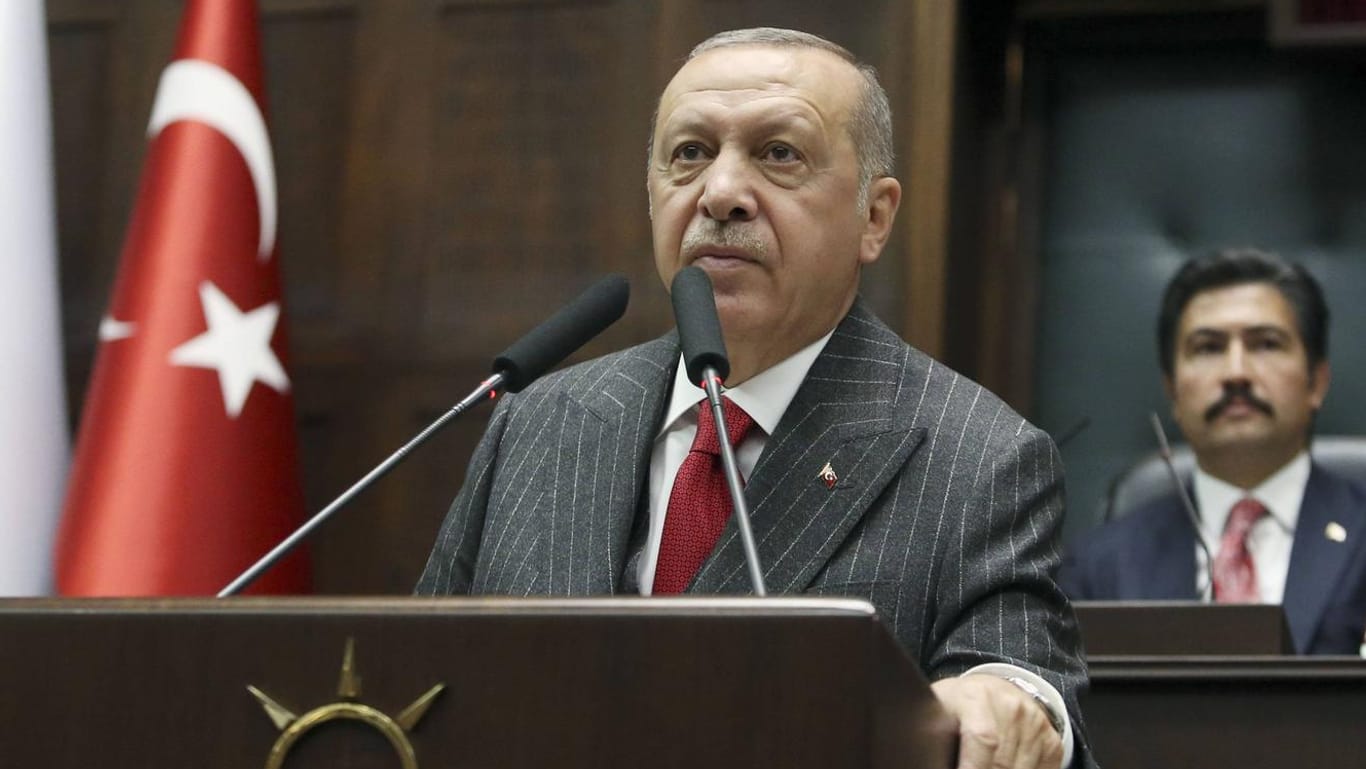 Recep Tayyip Erdogan: Der türkische Präsident kämpft für einen Wahlerfolg seiner Partei AKP in Istanbul.