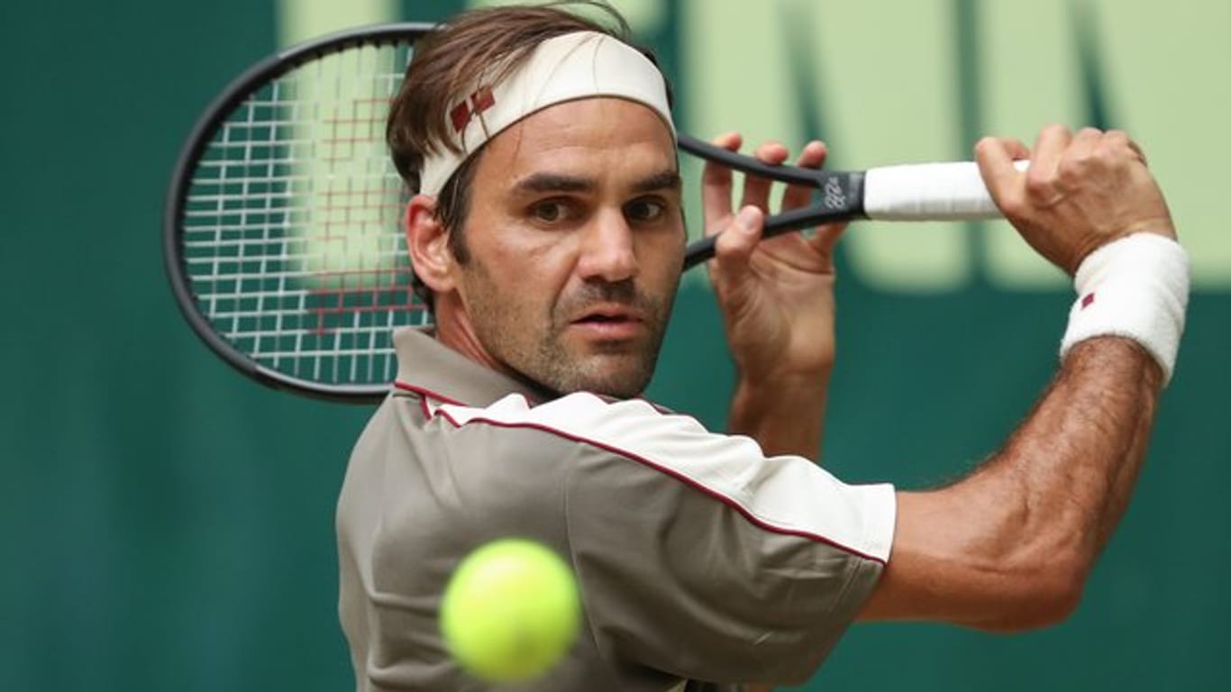 Konnte im Achtelfinale den Spanier Roberto Bautista niederringen: Roger Federer.