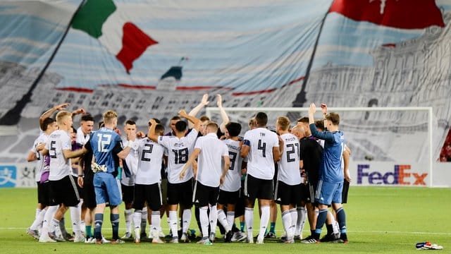 Das deutsche U21-Team steht bei der EM kurz vor dem Halbfinaleinzug.