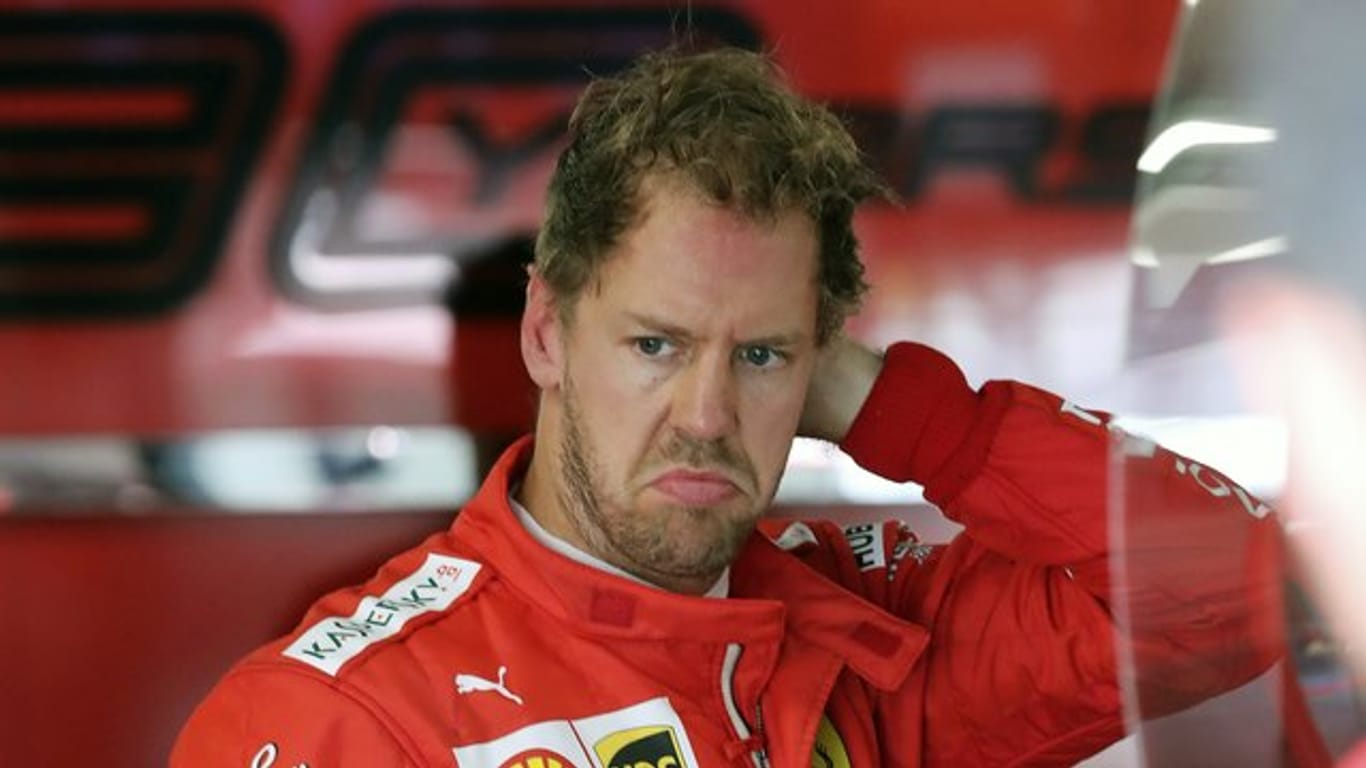 Es sind für Sebastian Vettel derzeit nicht die angenehmsten Arbeitstage.