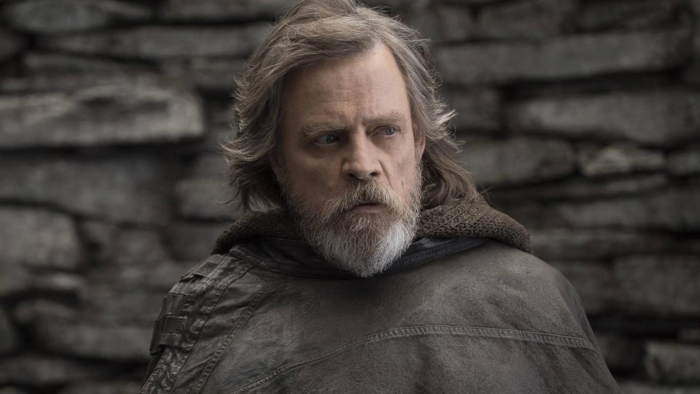 Luke Skywalker (Mark Hamill als Luke Skywalker in "Star Wars: Der letzte Jedi".