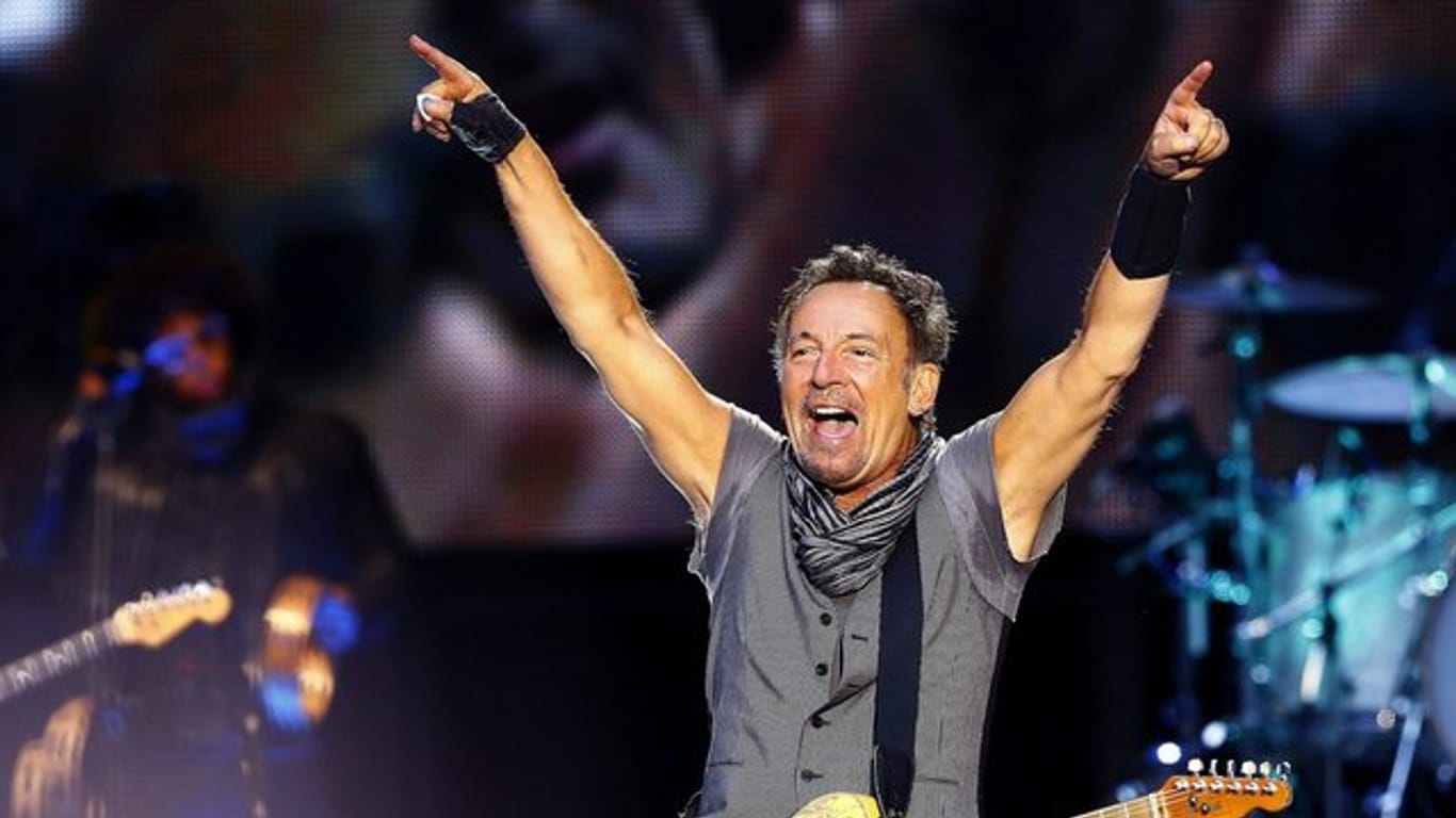 Der US-Musiker Bruce Springsteen ist ganz oben.