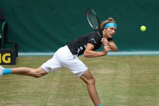 Verpasste in Halle das Halbfinale: Alexander Zverev.