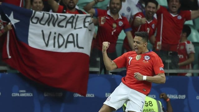 Alexis Sánchez traf für Chile zum Sieg.