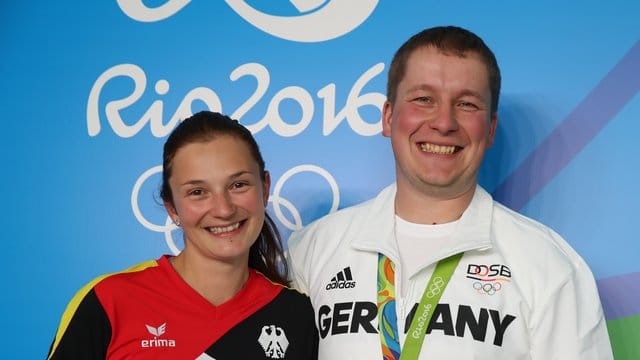 Sandra und Christian Reitz gewannen in Minsk die erste Medaille für Deutschland. Sandra und Christian Reitz gewannen in Minsk die erste Medaille für Deutschland.
