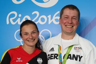 Sandra und Christian Reitz gewannen in Minsk die erste Medaille für Deutschland.