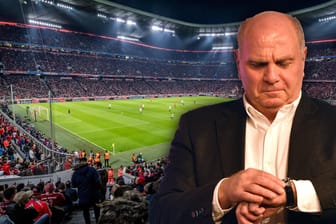 Der starke Mann des FC Bayern: Uli Hoeneß.