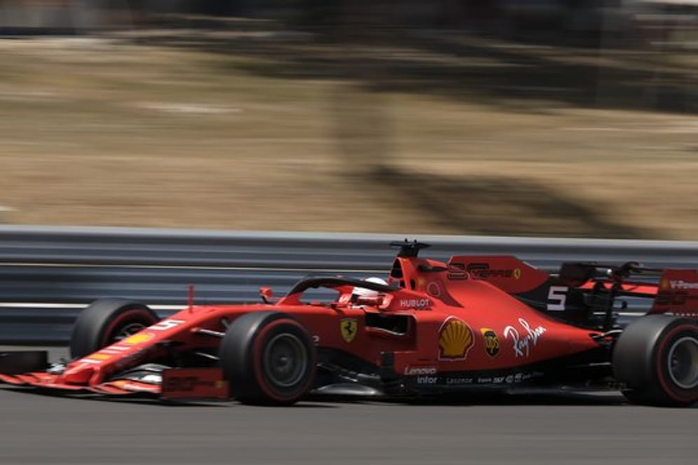 Sebastian Vettel startet beim Formel-1-Rennen in Frankreich vom siebten Platz.