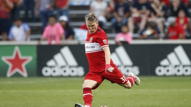 Bastian Schweinsteiger spielt seit 2017 in der Major League Soccer bei Chicago Fire. Bastian Schweinsteiger spielt seit 2017 in der Major League Soccer bei Chicago Fire.