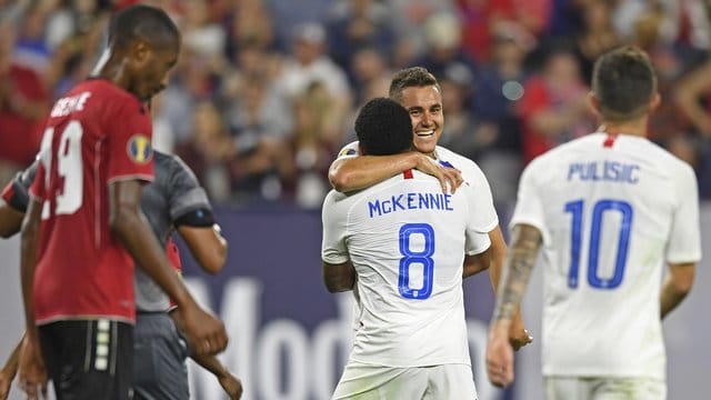 Die US-Amerikaner setzten sich klar gegen Trinidad und Tobago durch.