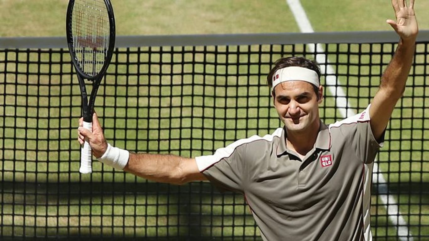 Roger Federer besiegte im Finale David Goffin mit 7:6 (7:2), 6:1.