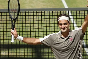 Roger Federer besiegte im Finale David Goffin mit 7:6 (7:2), 6:1.
