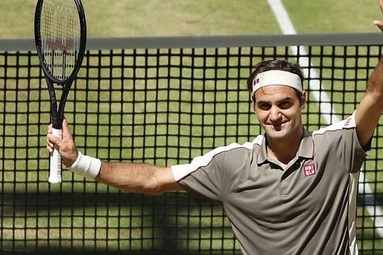 Roger Federer besiegte im Finale David Goffin mit 7:6 (7:2), 6:1.