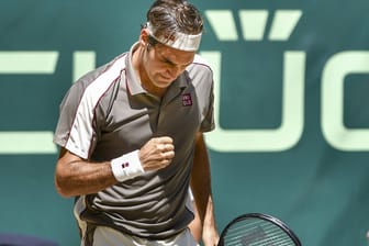 Holte seinen zehnten Titel in Halle: Roger Federer.