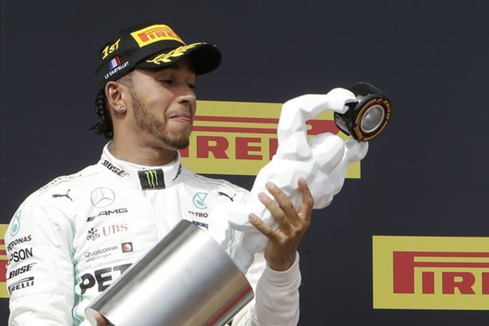 Auch beim Grand Prix von Frankreich hat Lewis Hamilton die Konkurrenz hinter sich gelassen.