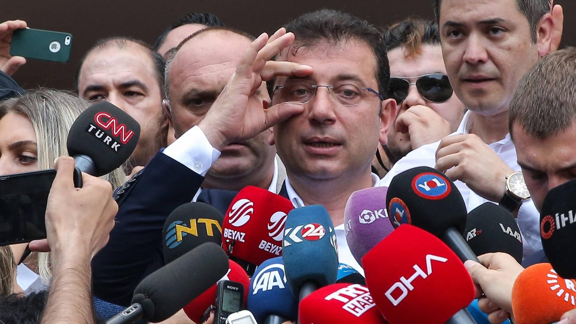 Ekrem Imamoglu, Kandidat der CHP: Er hatte bereits im März die Wahl gewonnen.