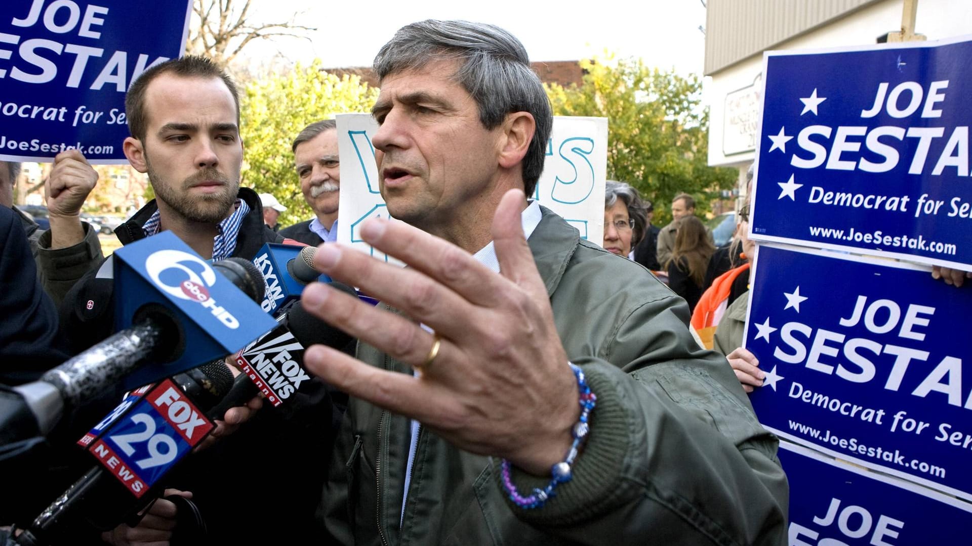 Joe Sestak in 2010: Er scheiterte zwei Mal mit Versuchen, sich in den US-Senat wählen zu lassen.