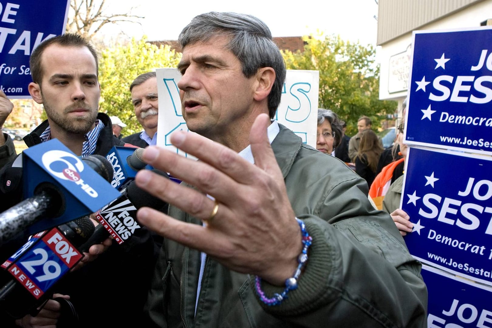 Joe Sestak in 2010: Er scheiterte zwei Mal mit Versuchen, sich in den US-Senat wählen zu lassen.
