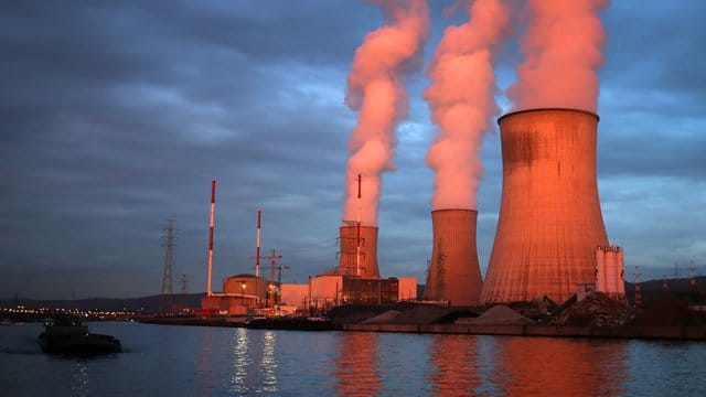 Das Atomkraftwerk in Tihange.