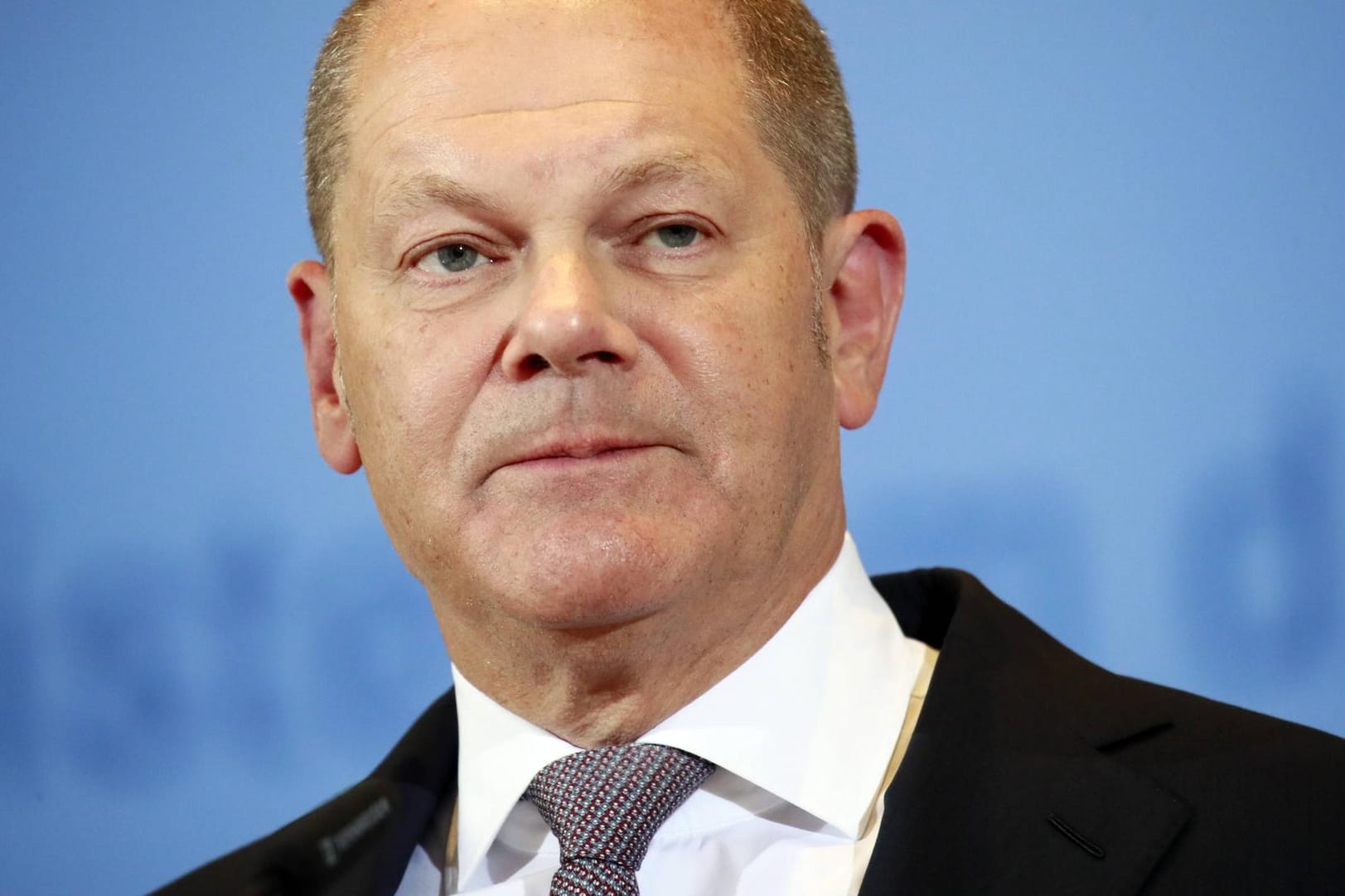 Bundesfinanzminister Olaf Scholz (SPD): "Kein Grund zur Aufregung".