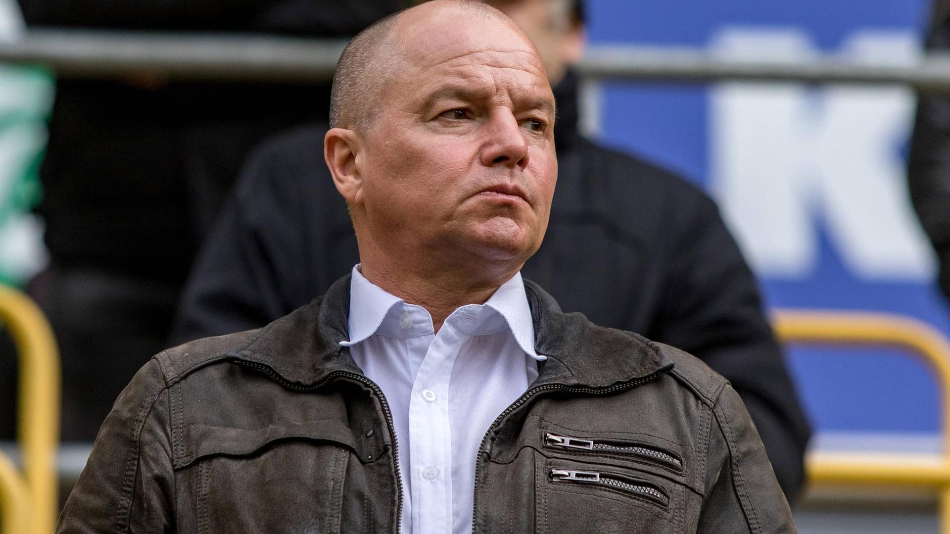 Dynamo-Legende: Jörg Stübner im März im Stadion seines langjährigen Klubs.