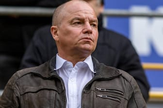 Dynamo-Legende: Jörg Stübner im März im Stadion seines langjährigen Klubs.
