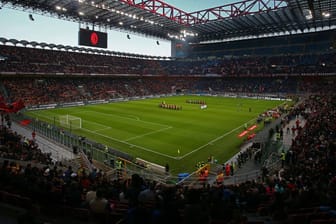 Legendäres Stadion: Das San Siro bei einem Ligaspiel des AC Mailand im Mai.