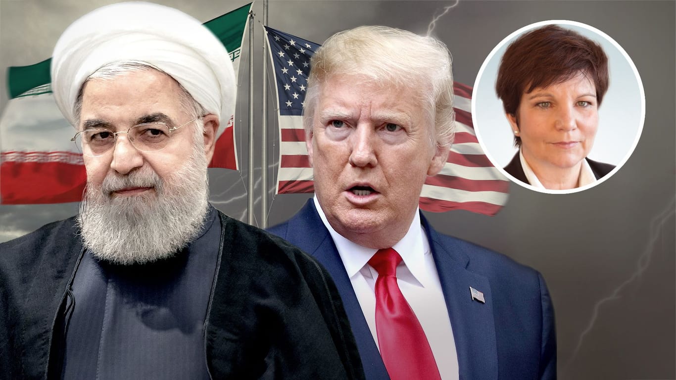 Hassan Ruhani und Donald Trump: Der aktuelle Konflikt zwischen dem Iran und den USA könnte auch für deutsche Verbraucher spürbar werden.
