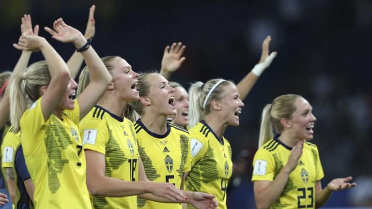 Die Schwedinnen wollen im WM-Viertelfinale das DFB-Team schlagen.
