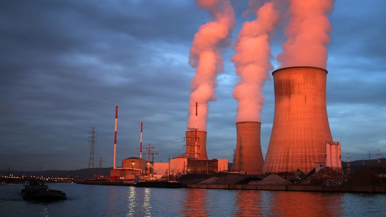 Belgisches Atomkraftwerk Tihange.