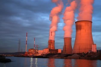 Belgisches Atomkraftwerk Tihange.