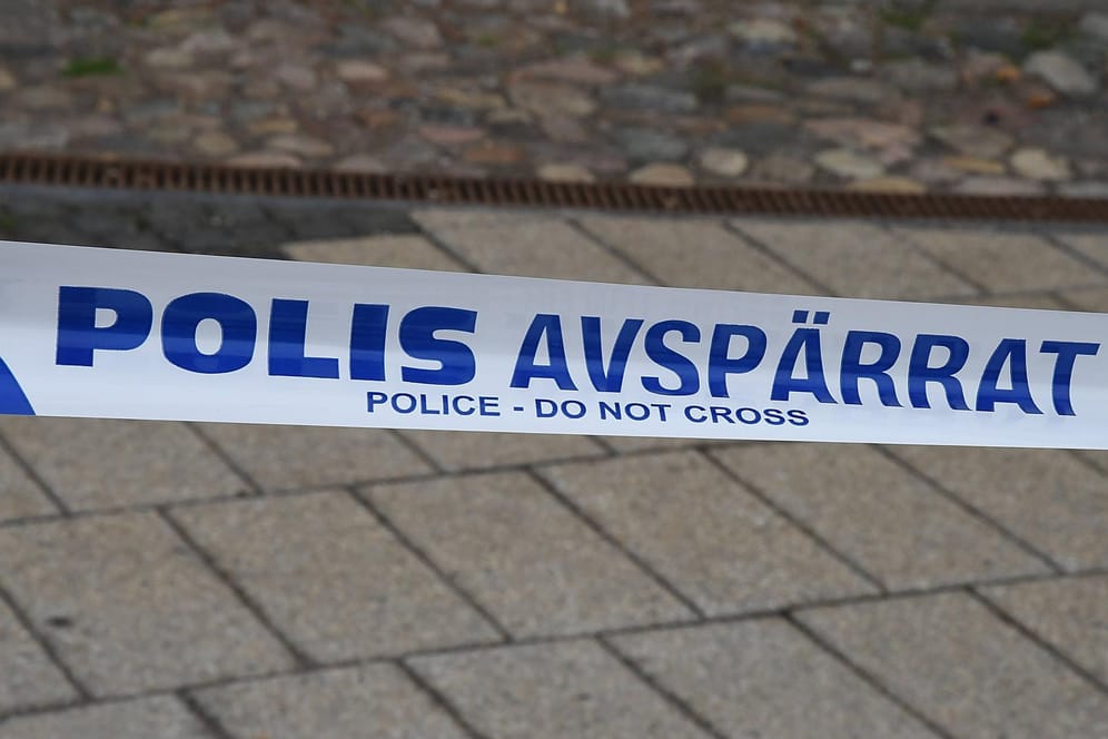 Polizeiabsperrung in Schweden: Ein Nachtclub ist in der Nacht explodiert. (Symbolbild)
