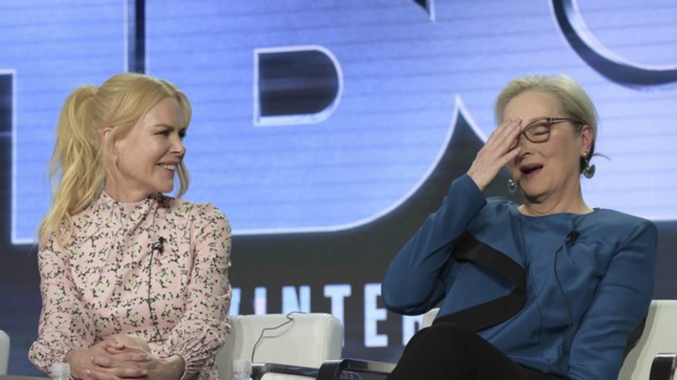 Die Schauspielerinnen Nicole Kidman (l) und Meryl Streep wollen sich noch einmal die Kamera teilen.