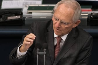 Bundestagspräsident Wolfgang Schäuble: "Er war ein Repräsentant unseres Staates, aber kaltblütig ermordet wurde ein Mensch."